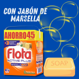 DETERGENTE LAVADORA FLOTA ACTIVE PLUS MARSELLA MAX