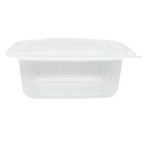 ENVASE PP OVAL TAPA BISAGRA 2000 CC 235*175*70 MM